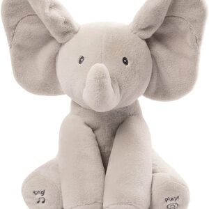 Gund Baby Animated Flappy the Elephant Grey Plush Toy